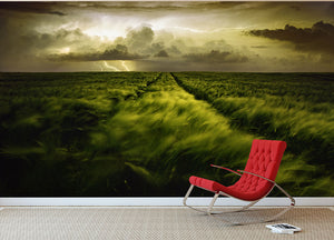 Journey To The Fierce Storm Wall Mural Wallpaper - Canvas Art Rocks - 2