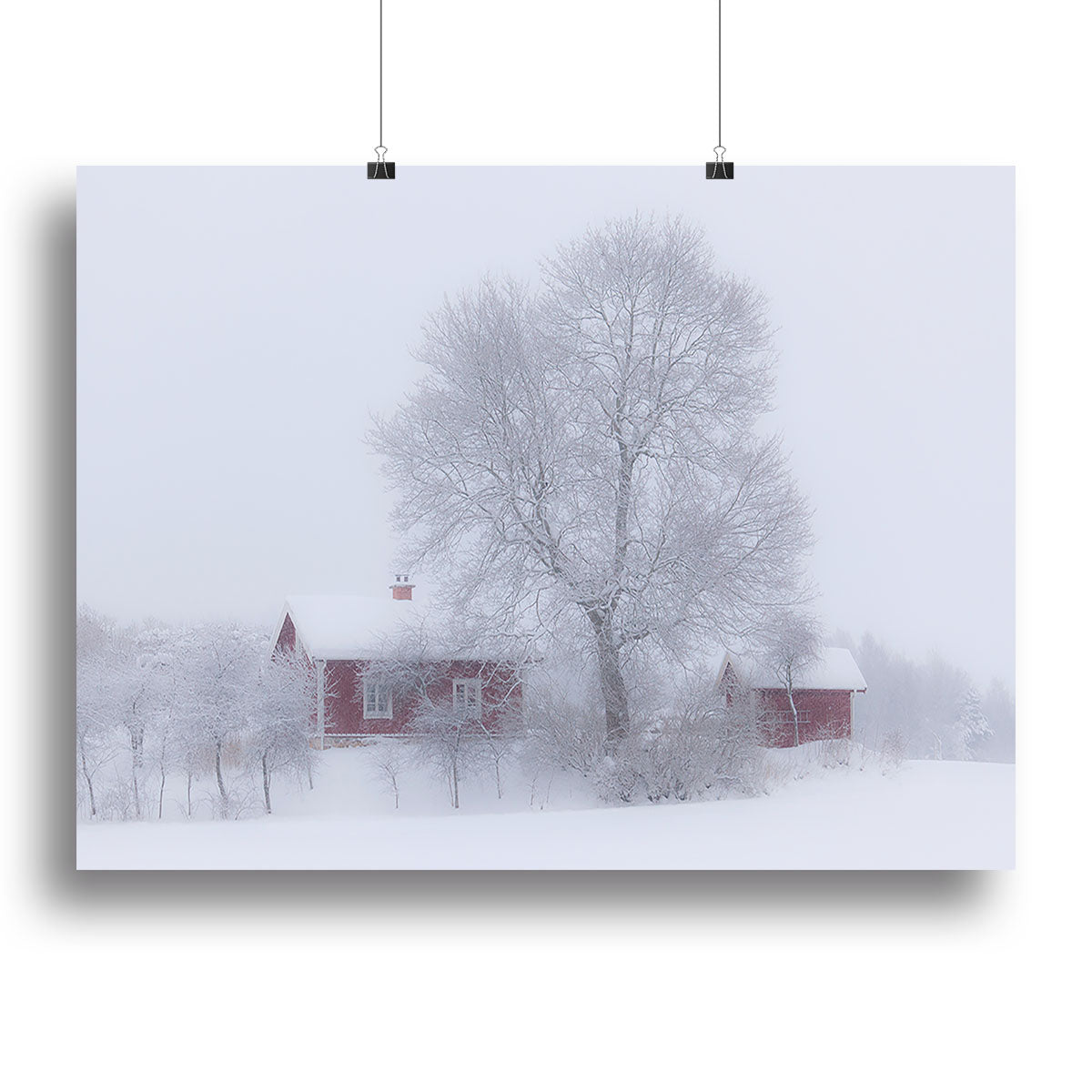 Winter Idyll Canvas Print or Poster - Canvas Art Rocks - 2