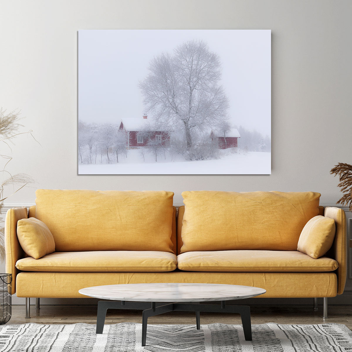 Winter Idyll Canvas Print or Poster - Canvas Art Rocks - 4