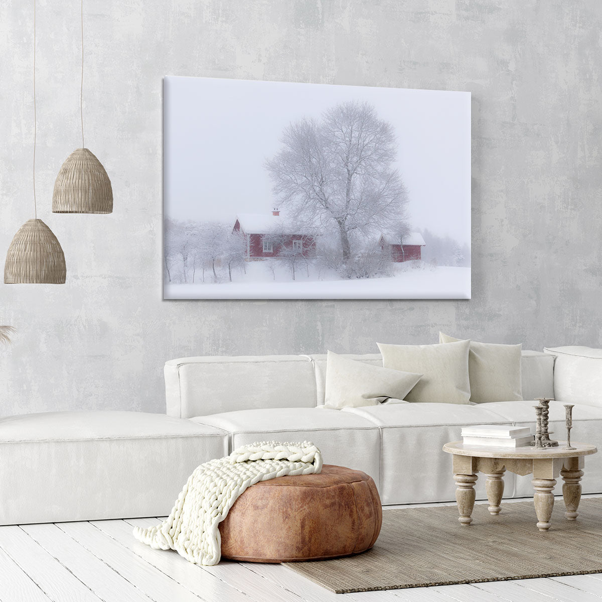Winter Idyll Canvas Print or Poster - Canvas Art Rocks - 6