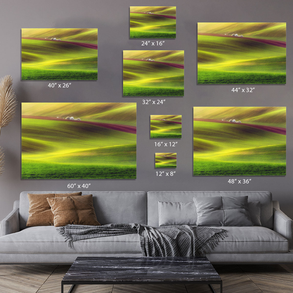 Golden Fields Canvas Print or Poster - Canvas Art Rocks - 7