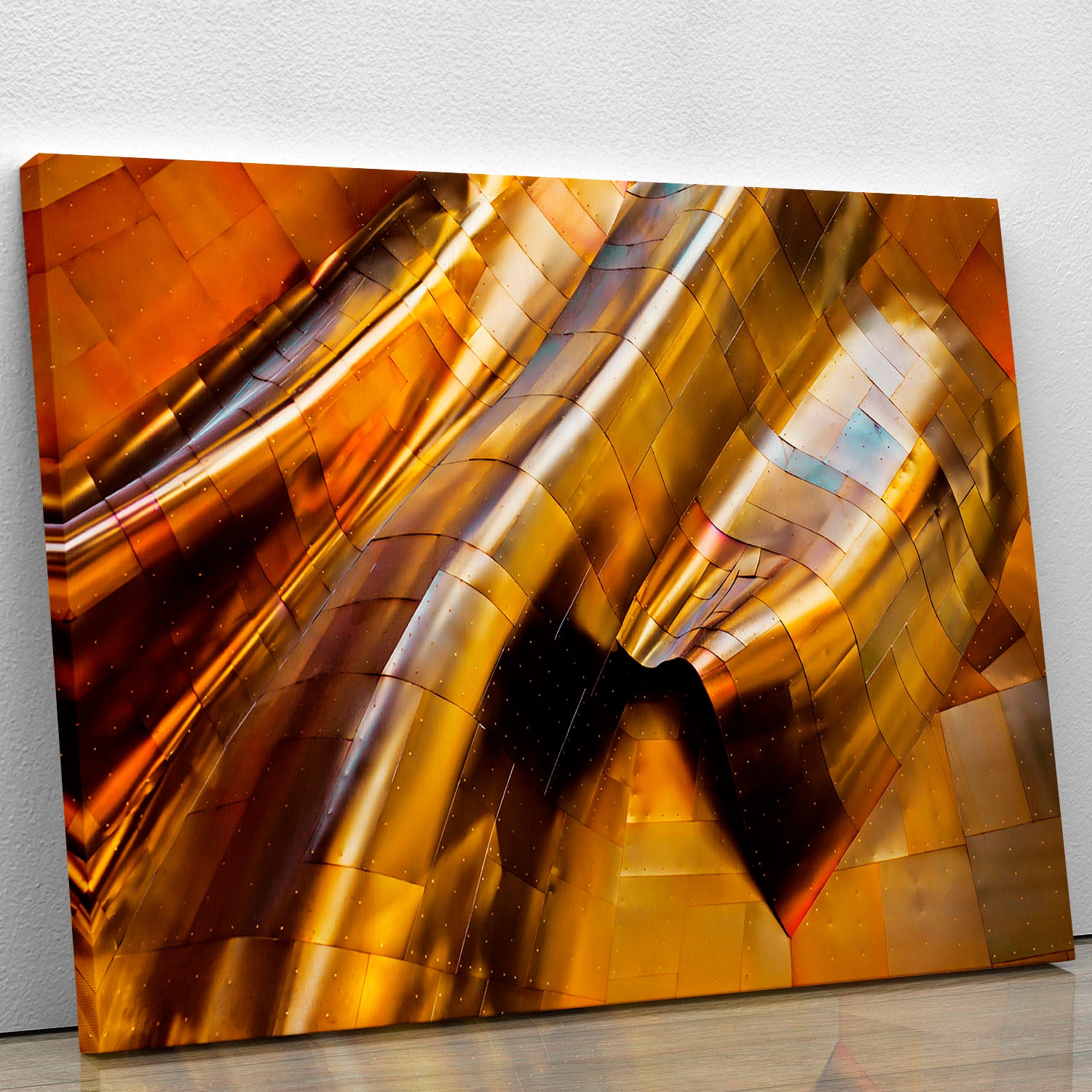Abstract Steel Canvas Print or Poster - Canvas Art Rocks - 1