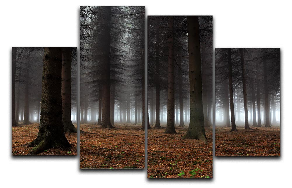 Place Of Silence 4 Split Panel Canvas - Canvas Art Rocks - 1