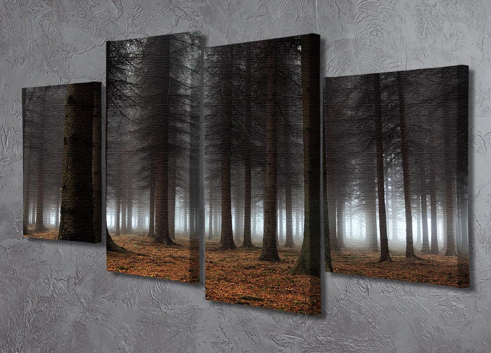 Place Of Silence 4 Split Panel Canvas - Canvas Art Rocks - 2