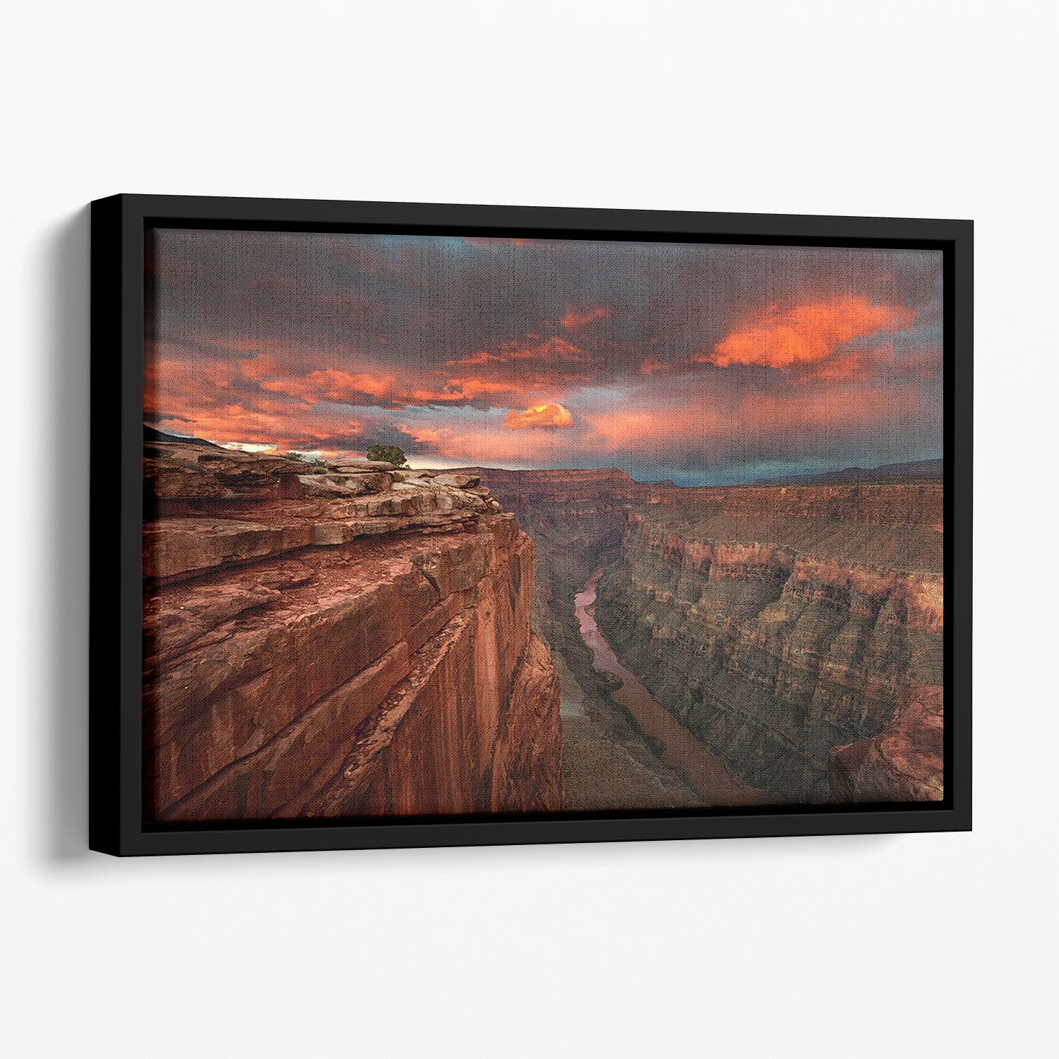 Redemption Floating Framed Canvas - Canvas Art Rocks - 1