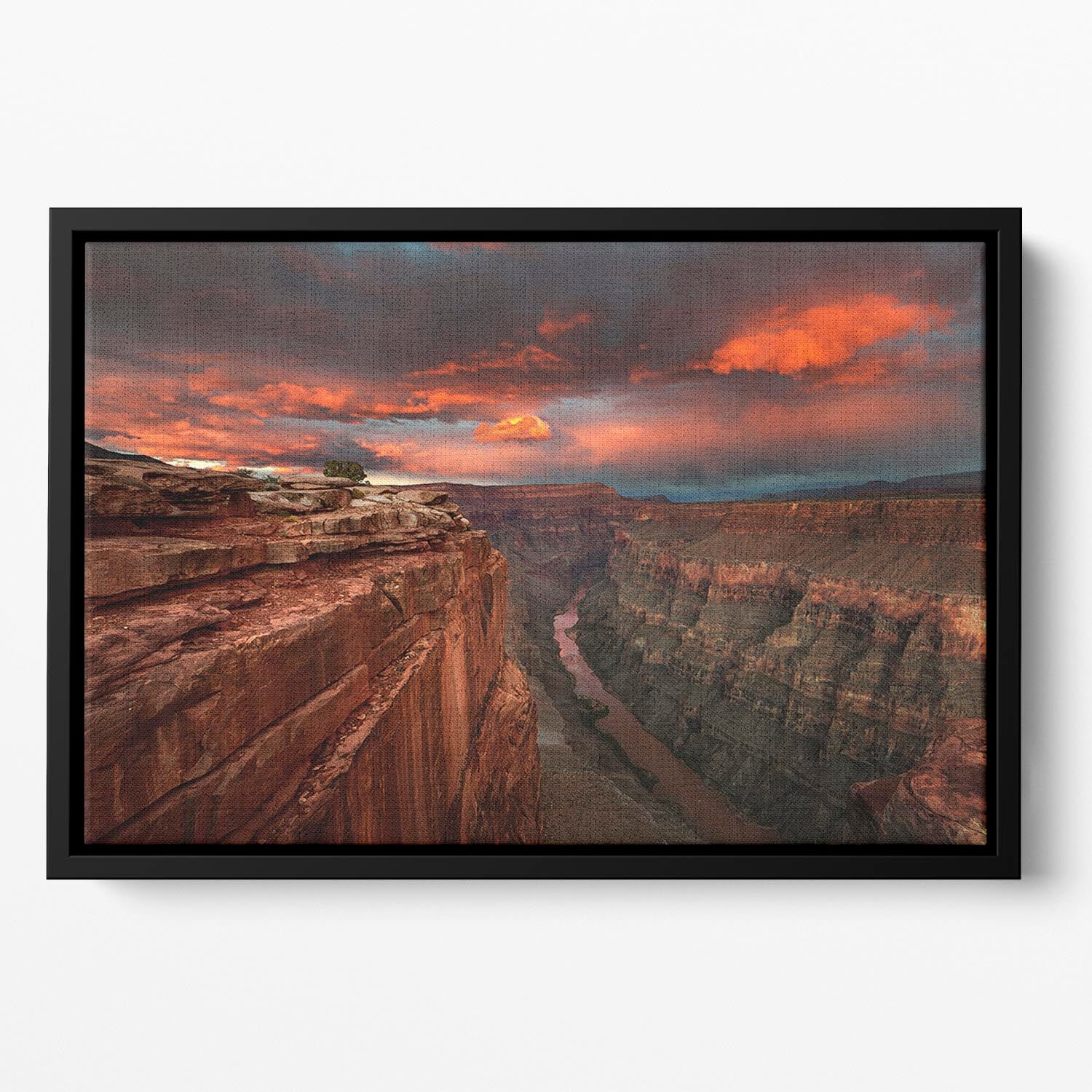 Redemption Floating Framed Canvas - Canvas Art Rocks - 2