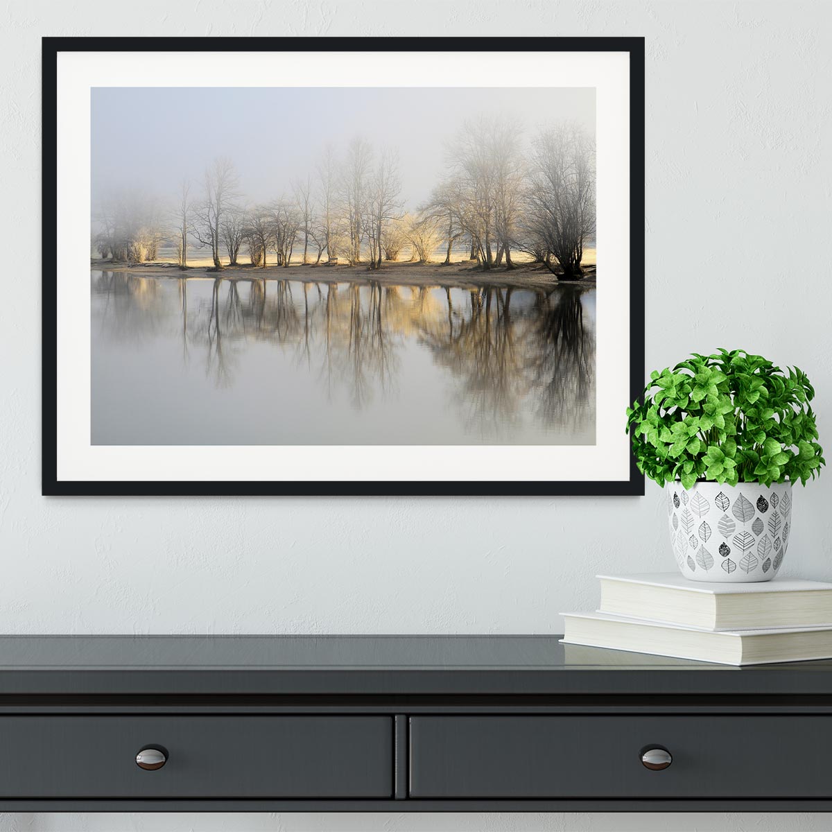 January Morning Framed Print - Canvas Art Rocks - 1