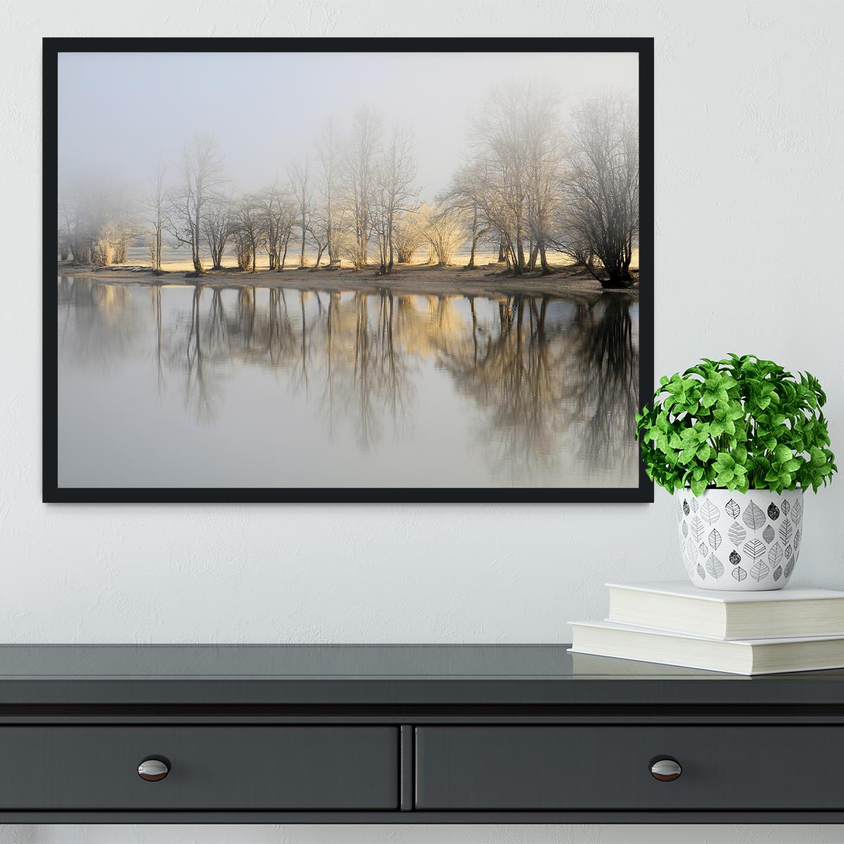 January Morning Framed Print - Canvas Art Rocks - 2