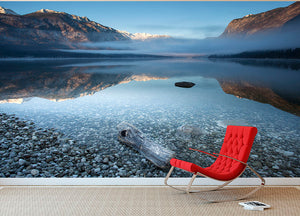 Bohinj's Tranquility Wall Mural Wallpaper - Canvas Art Rocks - 2