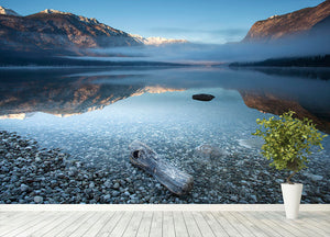 Bohinj's Tranquility Wall Mural Wallpaper - Canvas Art Rocks - 4