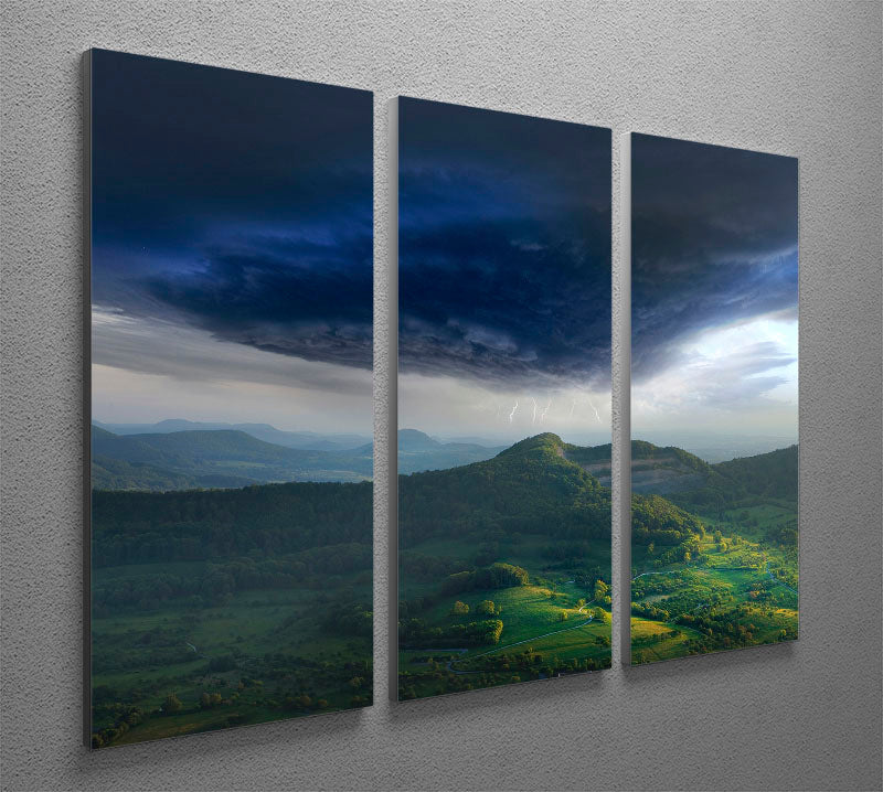 Westalb 3 Split Panel Canvas Print - Canvas Art Rocks - 2