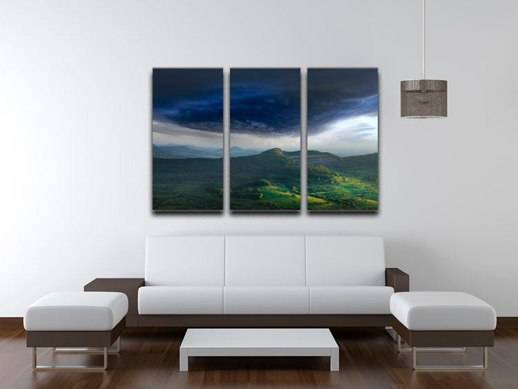 Westalb 3 Split Panel Canvas Print - Canvas Art Rocks - 3