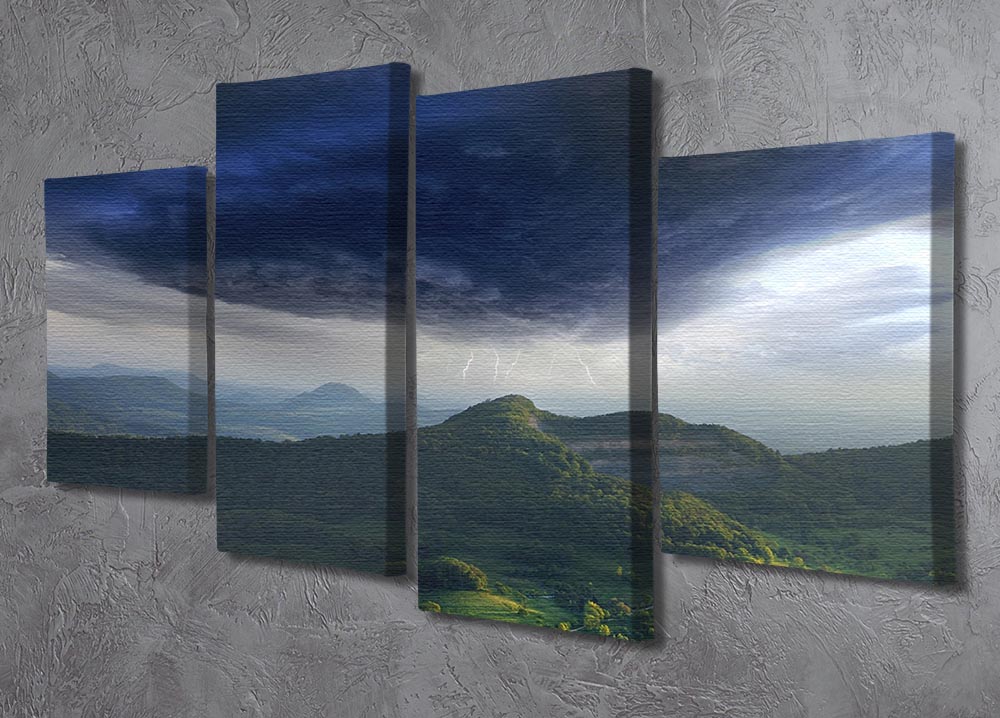 Westalb 4 Split Panel Canvas - Canvas Art Rocks - 2