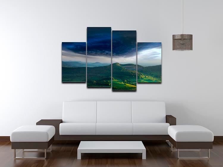 Westalb 4 Split Panel Canvas - Canvas Art Rocks - 3