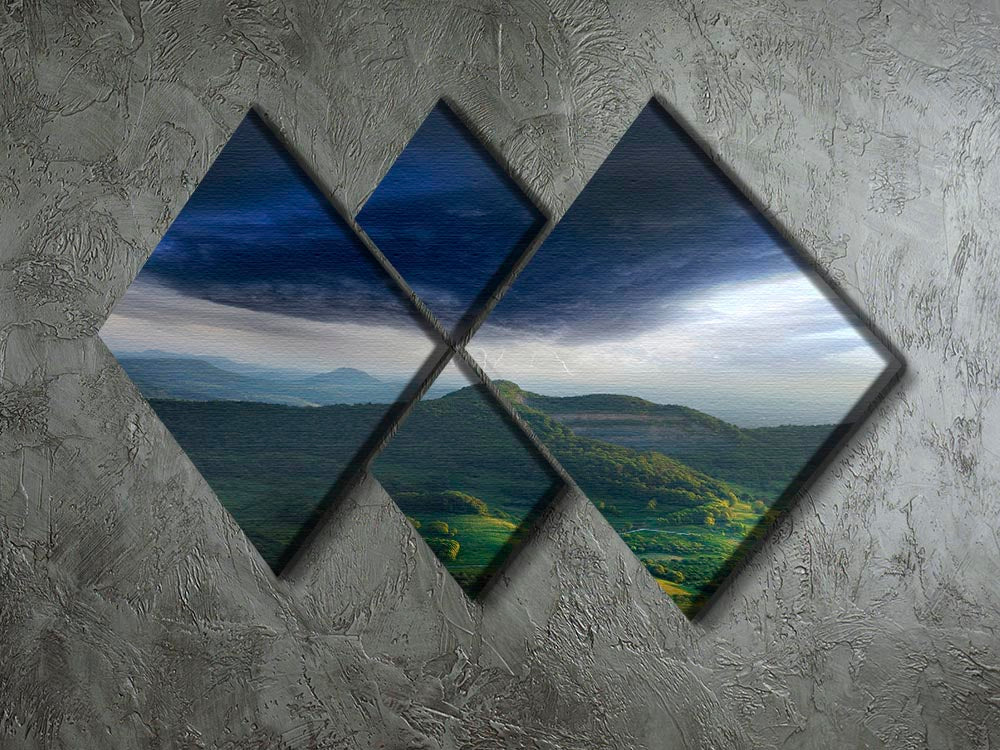 Westalb 4 Square Multi Panel Canvas - Canvas Art Rocks - 2