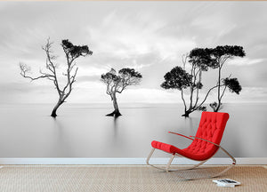 Drowning Not Waving Wall Mural Wallpaper - Canvas Art Rocks - 2