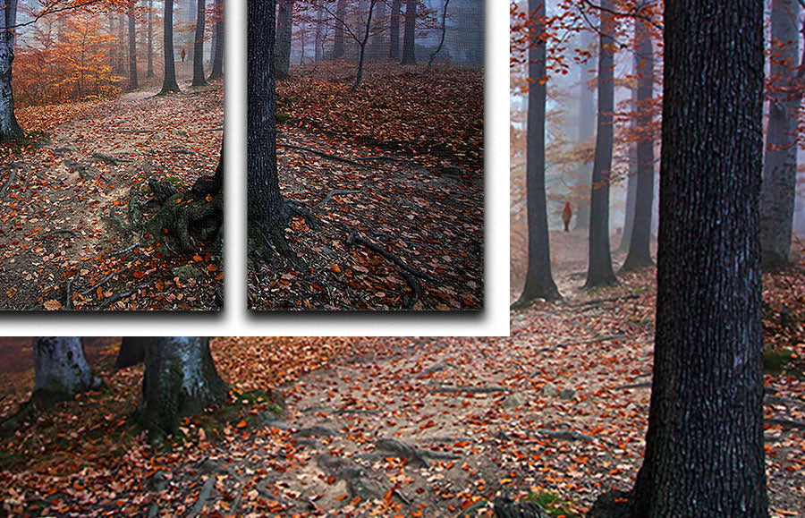 I Was Lost I Was Found 3 Split Panel Canvas Print - Canvas Art Rocks - 1