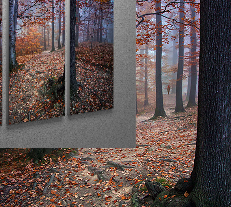 I Was Lost I Was Found 3 Split Panel Canvas Print - Canvas Art Rocks - 2