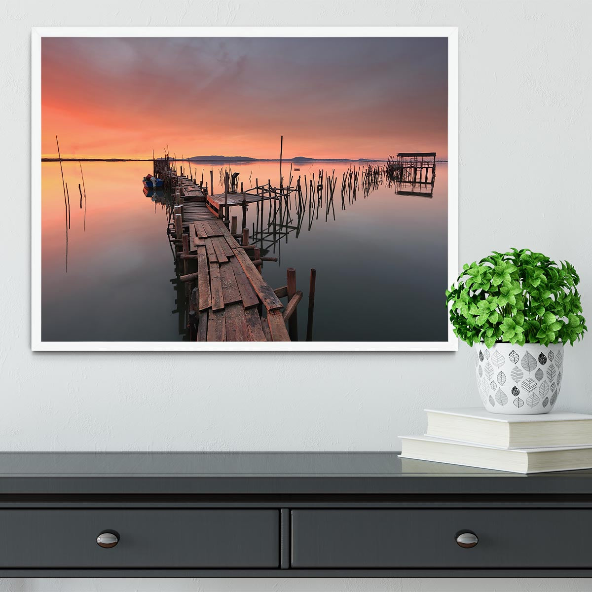 The Lastlight Framed Print - Canvas Art Rocks -6