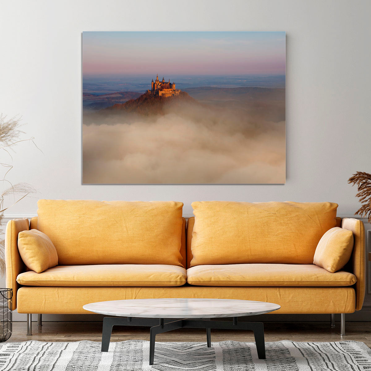 Fairytale Castle Hohenzollern Canvas Print or Poster - Canvas Art Rocks - 4