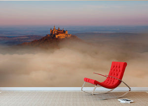 Fairytale Castle Hohenzollern Wall Mural Wallpaper - Canvas Art Rocks - 2