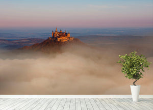 Fairytale Castle Hohenzollern Wall Mural Wallpaper - Canvas Art Rocks - 4