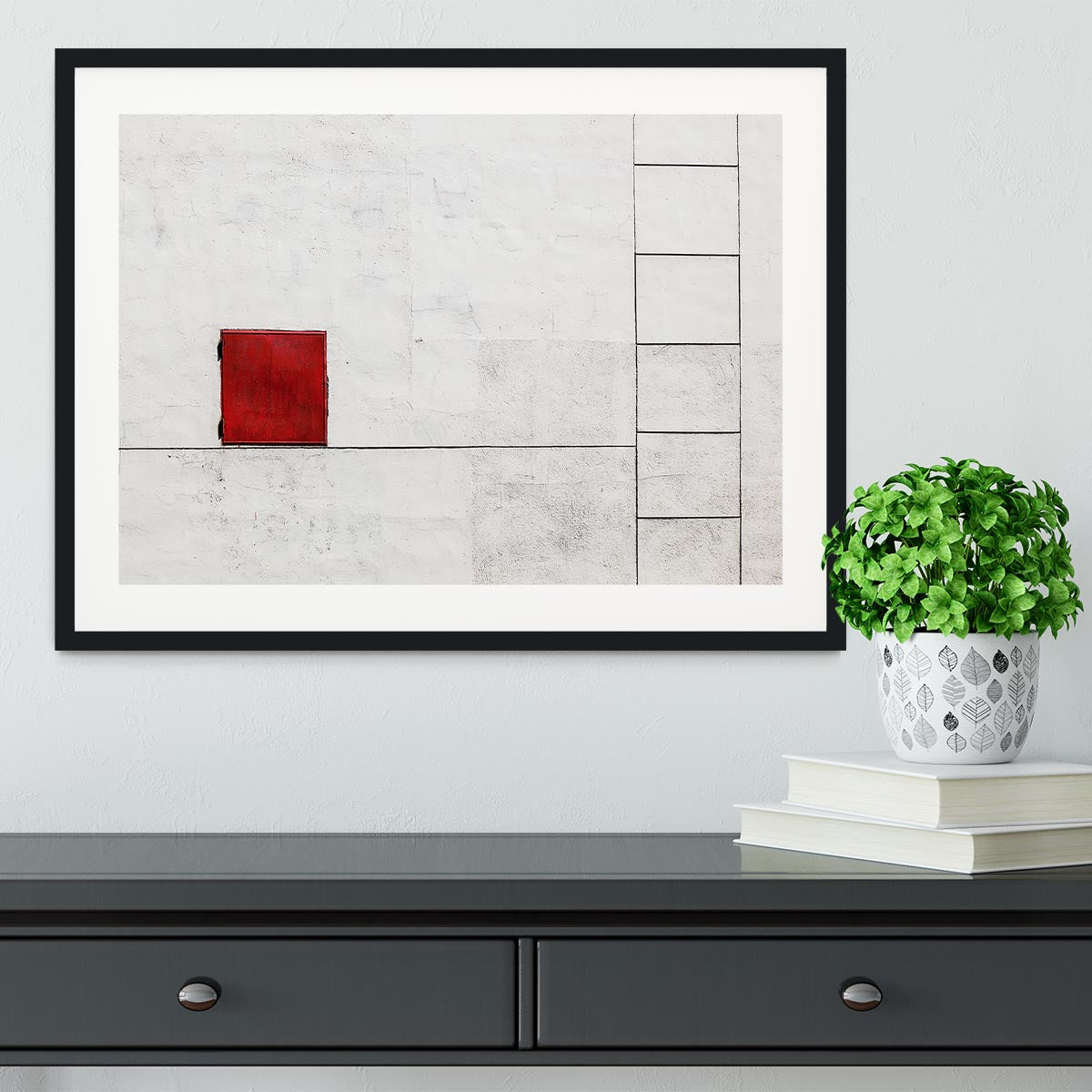 Suprematism Is All Around Framed Print - Canvas Art Rocks - 1