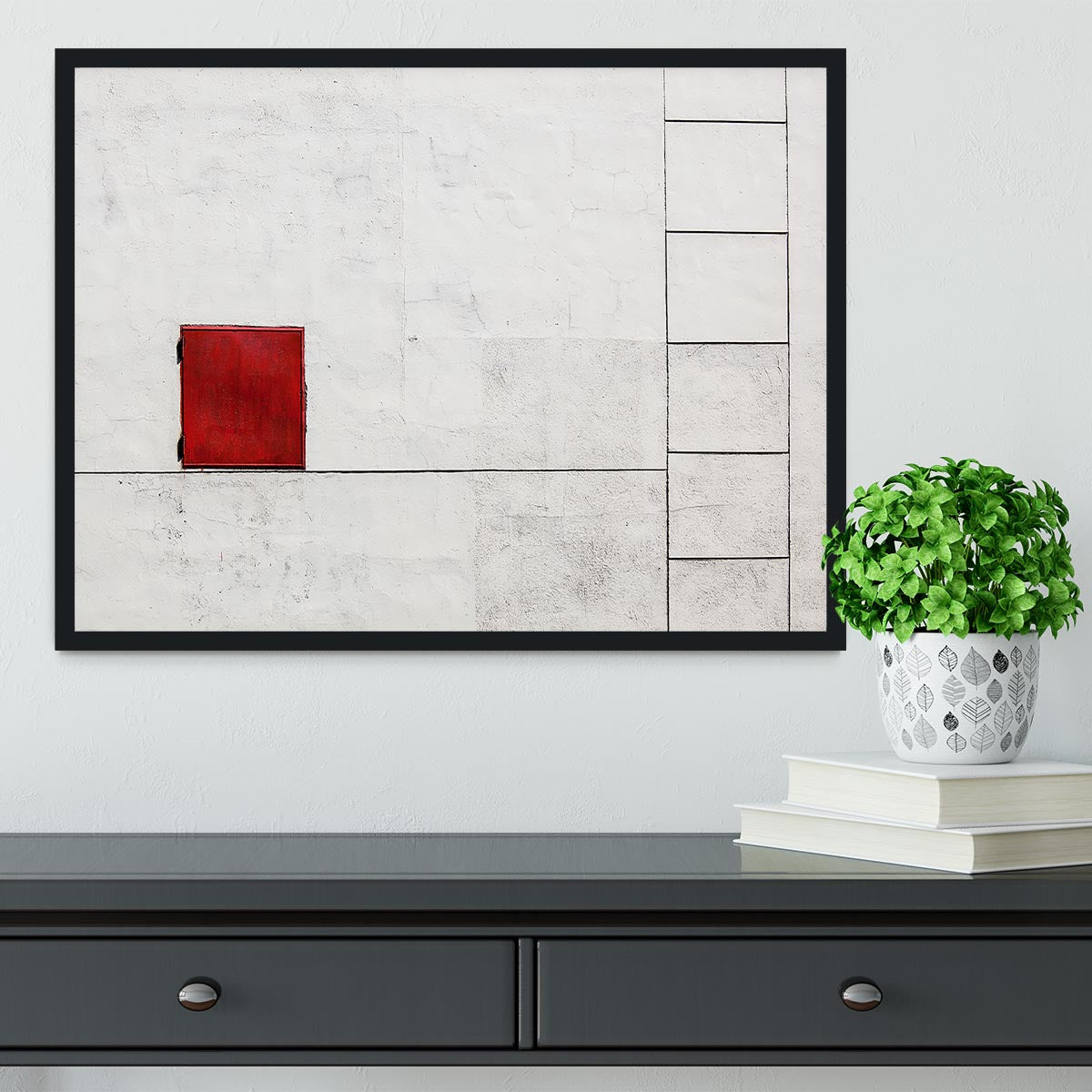 Suprematism Is All Around Framed Print - Canvas Art Rocks - 2