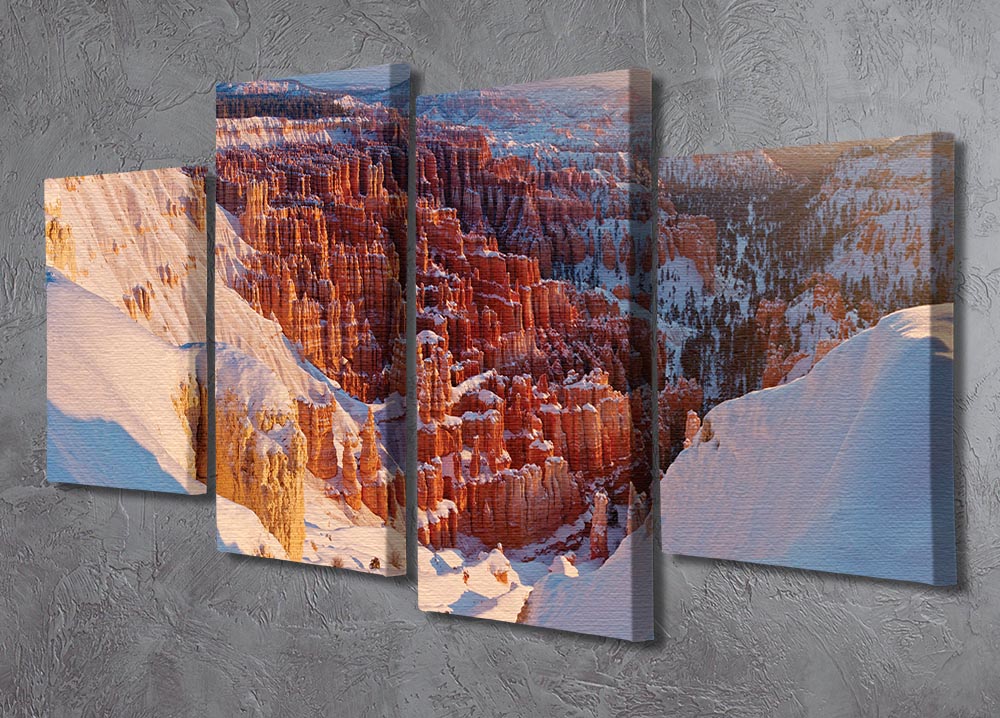 Inspiration Point 4 Split Panel Canvas - Canvas Art Rocks - 2