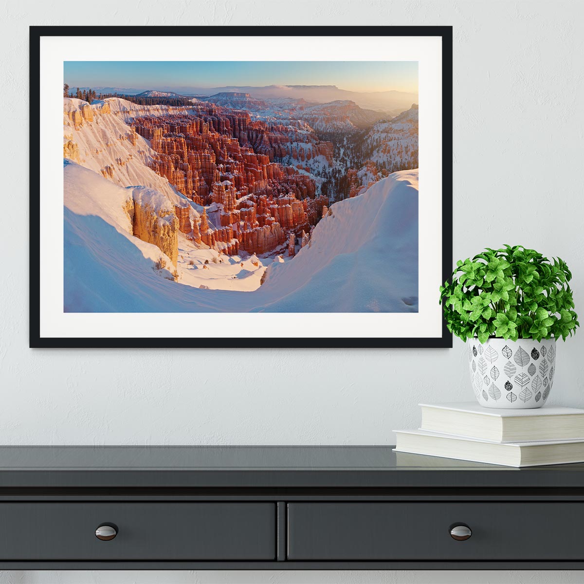 Inspiration Point Framed Print - Canvas Art Rocks - 1