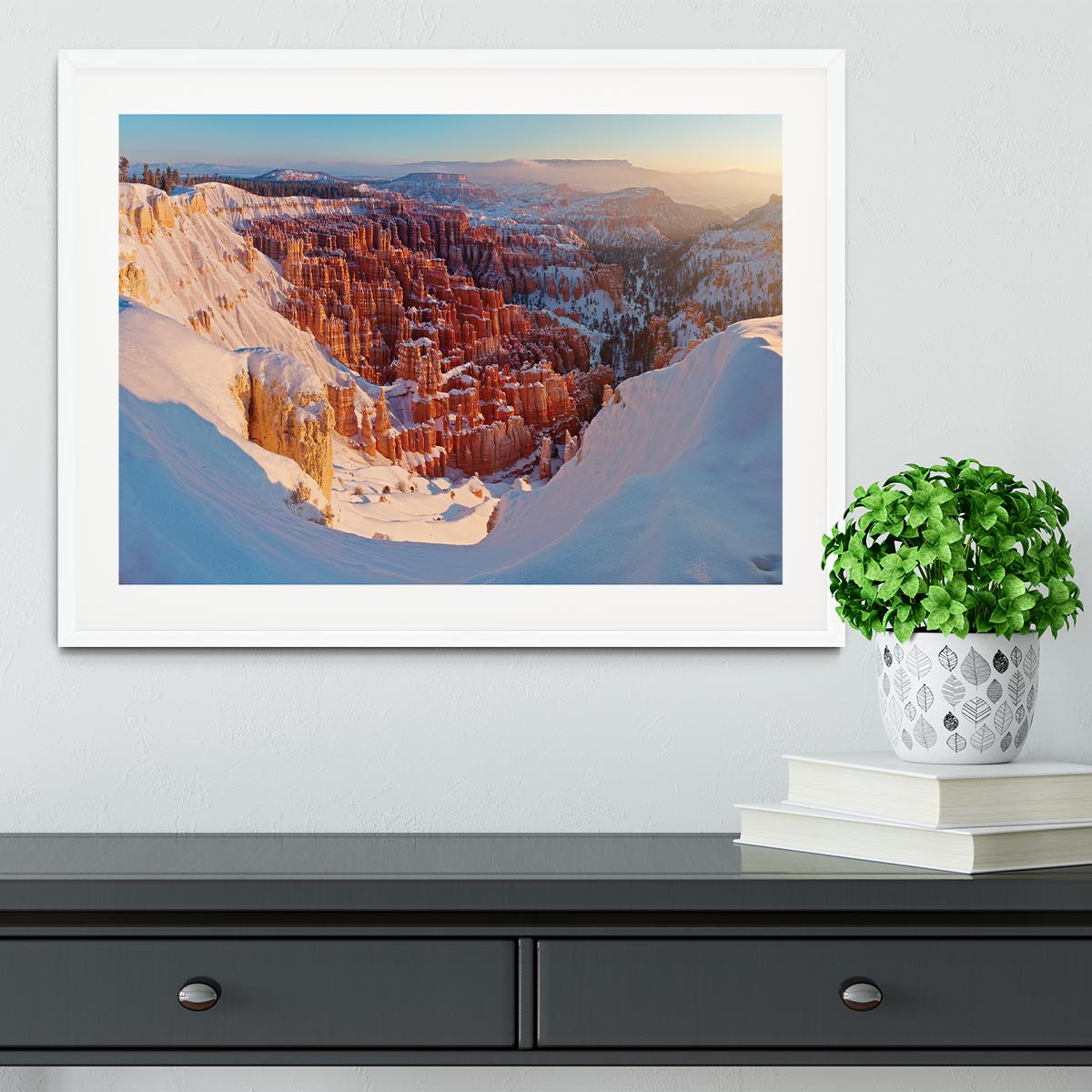 Inspiration Point Framed Print - Canvas Art Rocks - 5