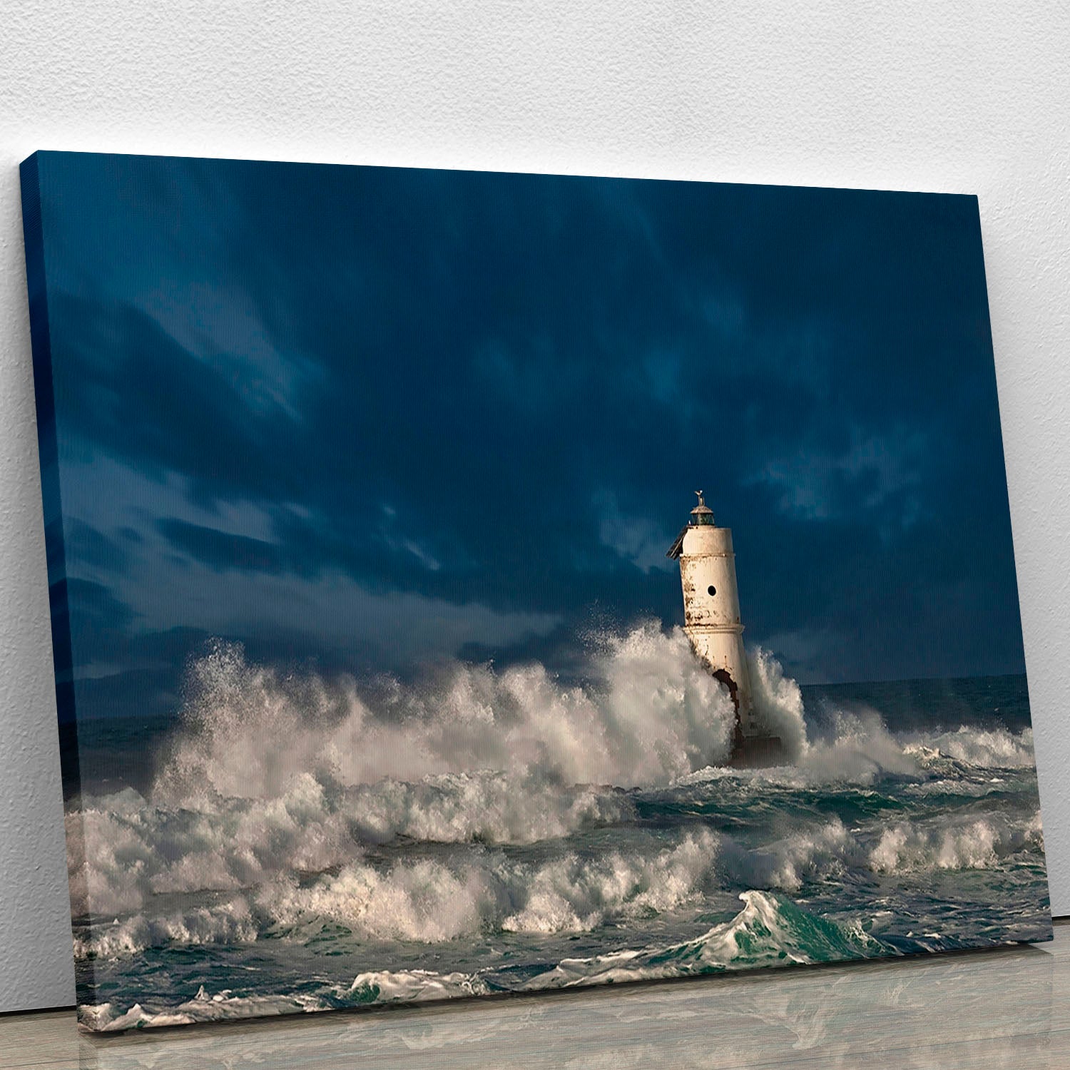 Faro Di Mangiabarche Calasetta-Sardegna Canvas Print or Poster - Canvas Art Rocks - 1