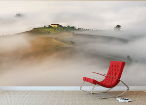 Tuscany Landscape Wall Mural Wallpaper - Canvas Art Rocks - 2