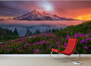 A Moment In Time Wall Mural Wallpaper - Canvas Art Rocks - 2