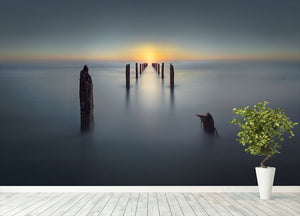 Last Light Wall Mural Wallpaper - Canvas Art Rocks - 4