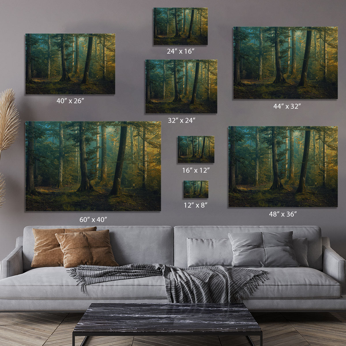 October Colors Canvas Print or Poster - Canvas Art Rocks - 7