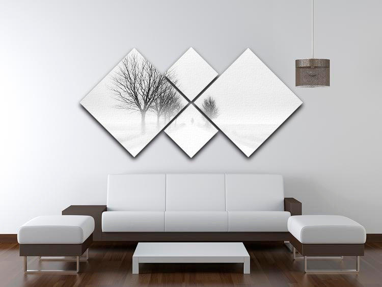 My Tiny World 4 Square Multi Panel Canvas - Canvas Art Rocks - 3