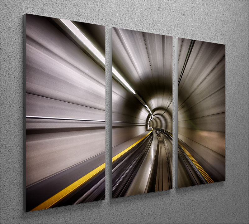 In 3 Split Panel Canvas Print - Canvas Art Rocks - 2