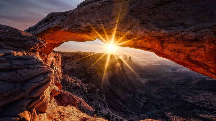 The Mesa Arch Wall Mural Wallpaper