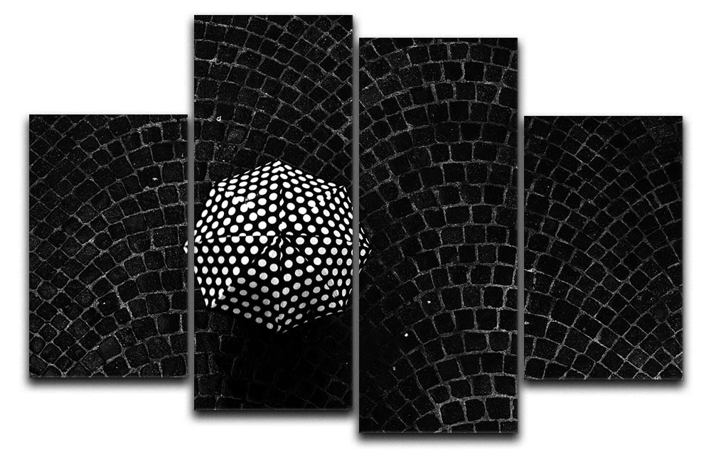 Pois 4 Split Panel Canvas - Canvas Art Rocks - 1
