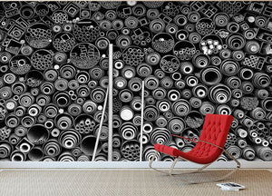 3 More Pipes Wall Mural Wallpaper - Canvas Art Rocks - 2