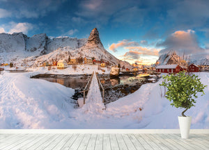 Reine Wall Mural Wallpaper - Canvas Art Rocks - 4