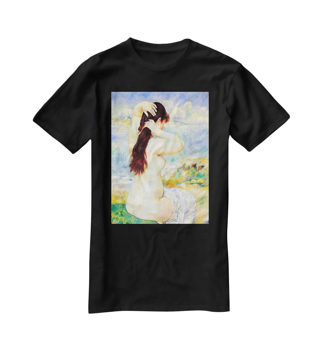 A Bather by Renoir T-Shirt - Canvas Art Rocks - 1