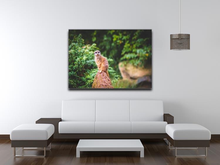 A Meerkats full attention Canvas Print or Poster - Canvas Art Rocks - 4