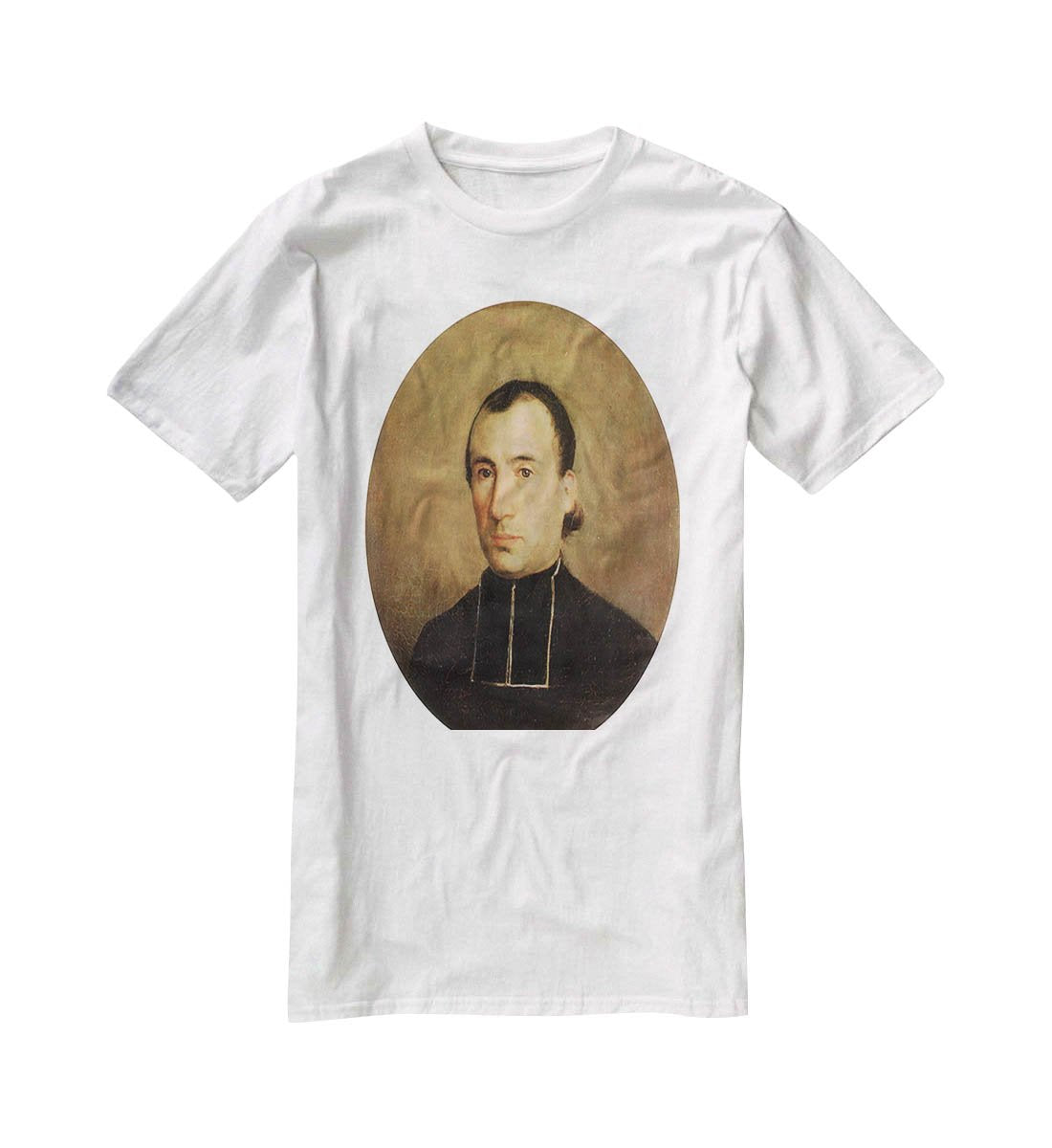 A Portrait of Eugene Bouguereau 1850 By Bouguereau T-Shirt - Canvas Art Rocks - 5