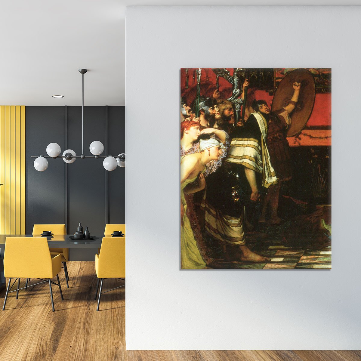 A Roman conqueror detail 1 by Alma Tadema Canvas Print or Poster