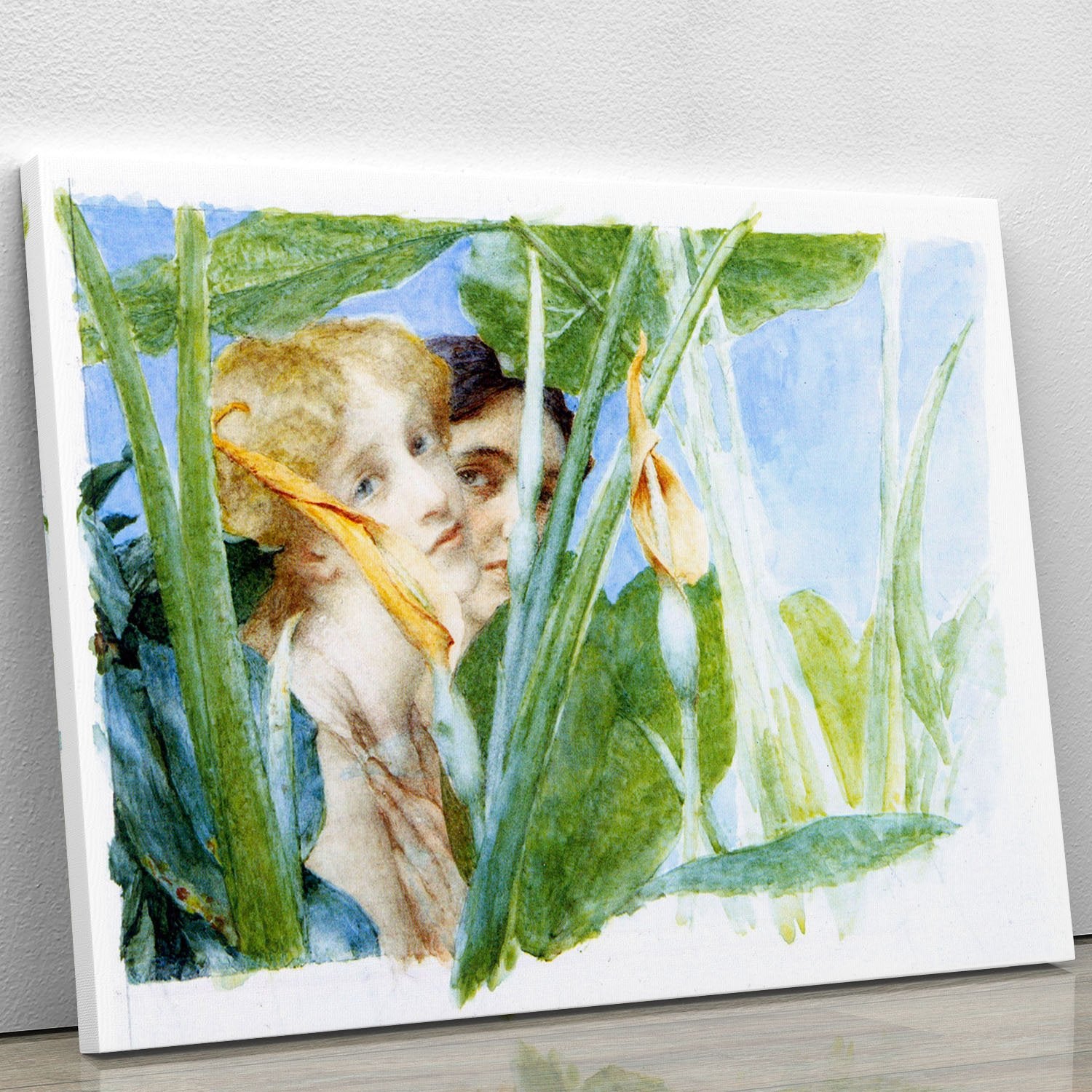 A beautiful flowe by Alma Tadema Canvas Print or Poster