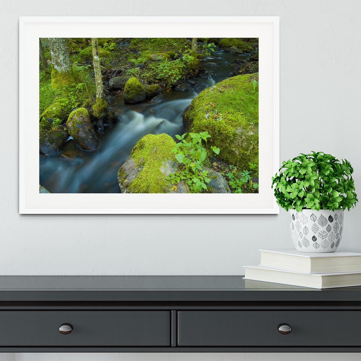 A small Framed Print - Canvas Art Rocks - 5