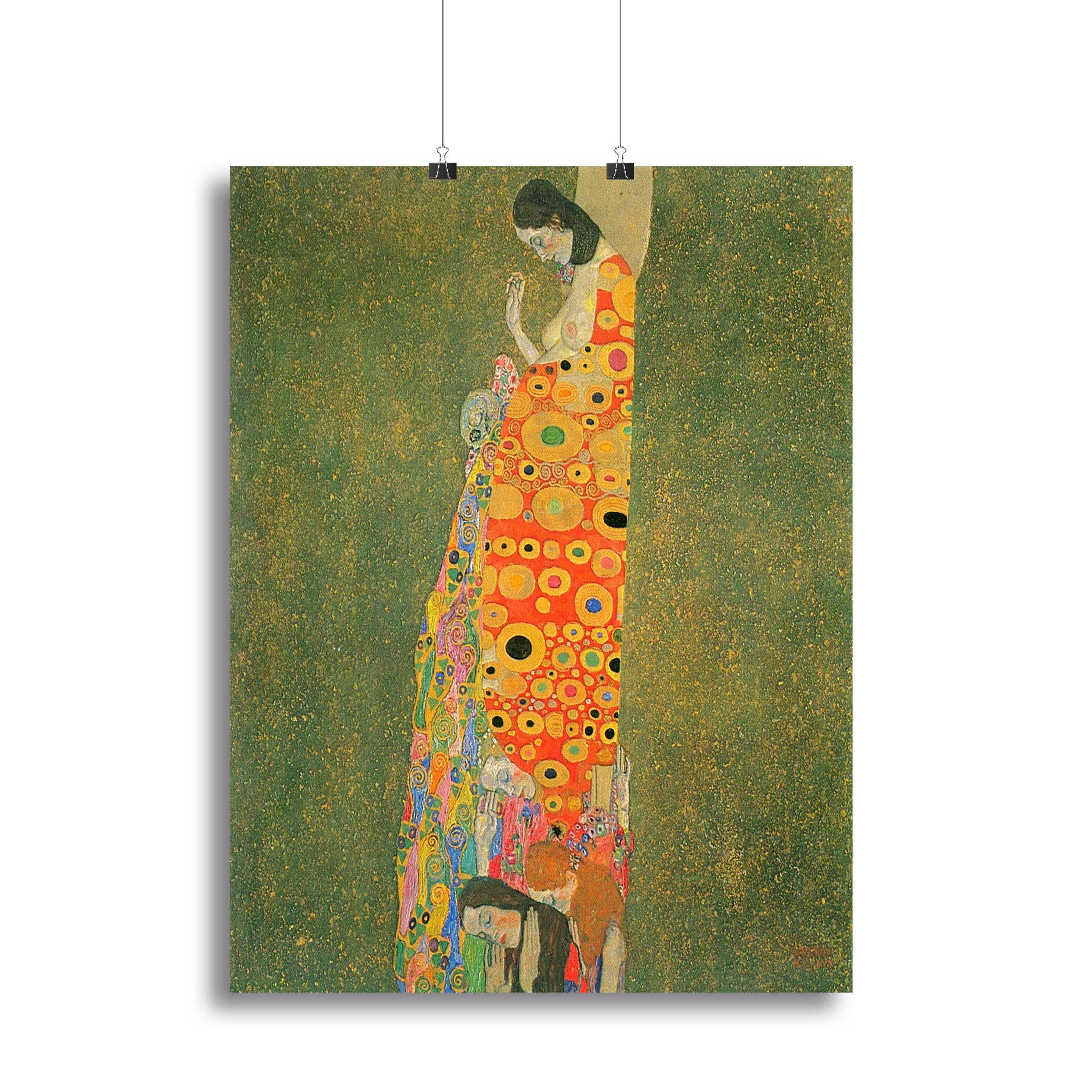 Abandoned Hope by Klimt Canvas Print or Poster