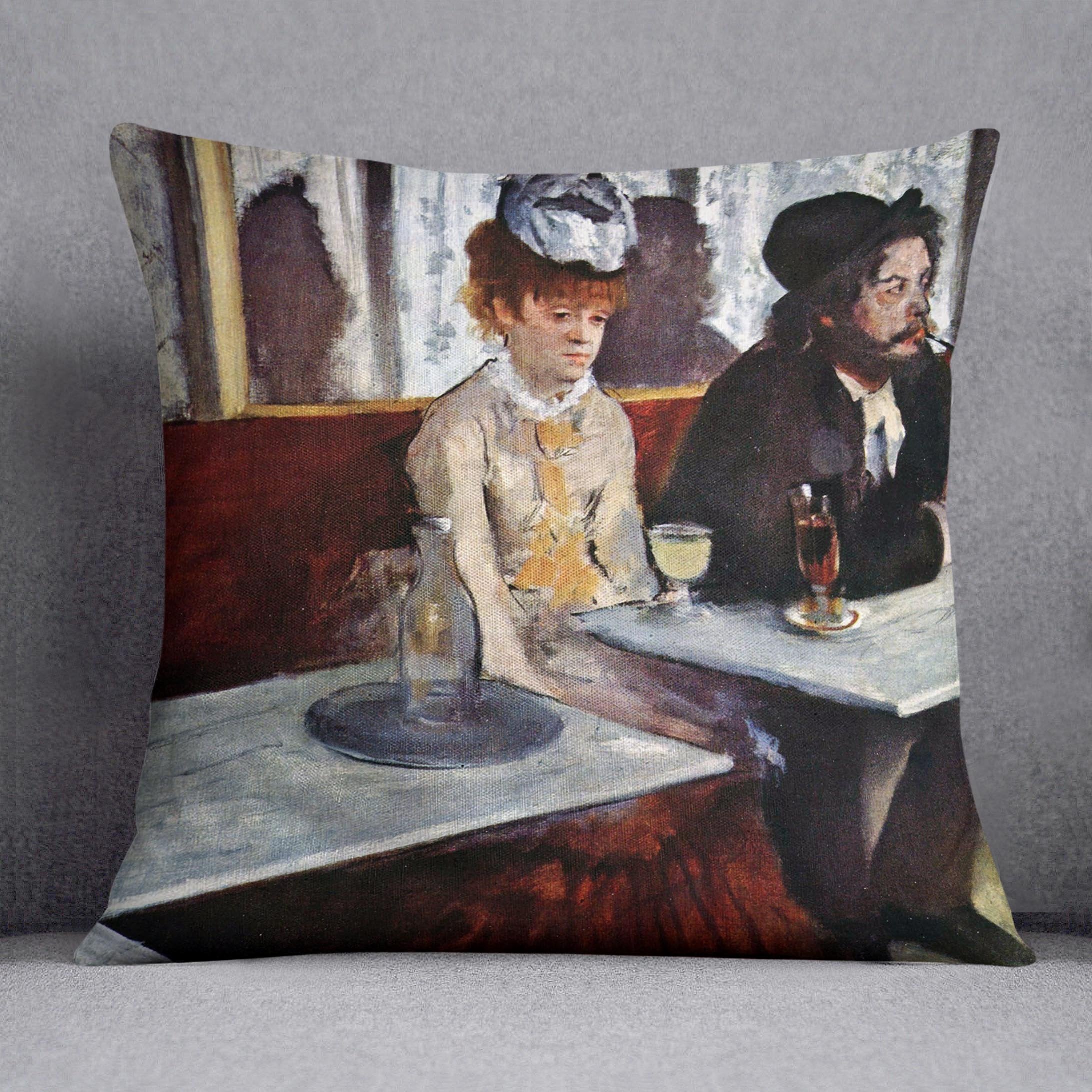 Absinthe by Degas Cushion